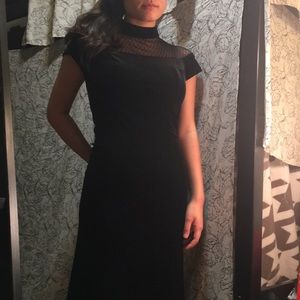 Black formal dress